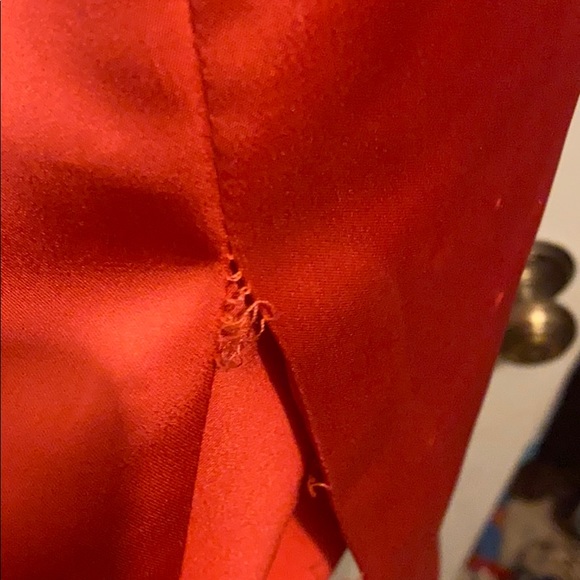 David’s Bridal bridesmaid dress coral - Picture 4 of 4